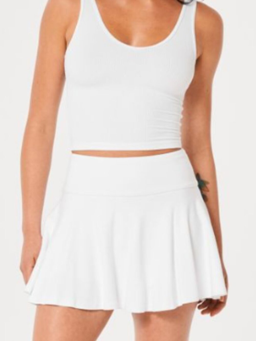 NWOT Hollister Ultra High Rise Mini Skater Skort Size Large